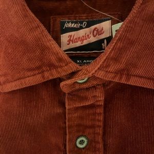 Johnnie-O Red Long Sleeved Shirt